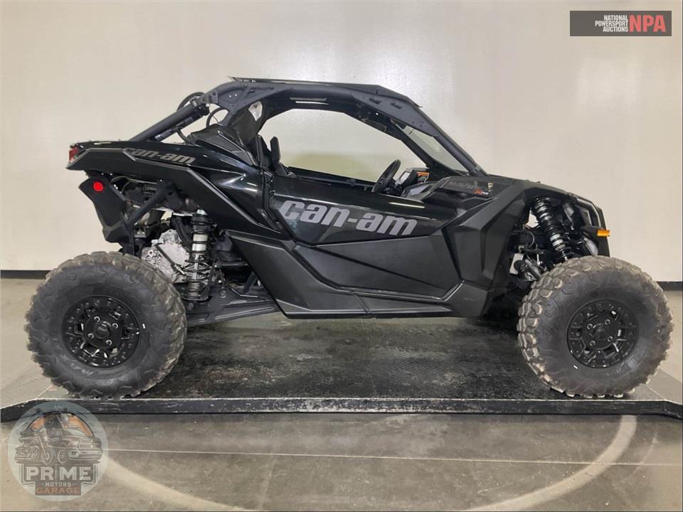 2022 Can-Am MAVERICK X3 X RS TURBO RR SMART-SHOX (BLUE, BLACK & GREY) — фото 1