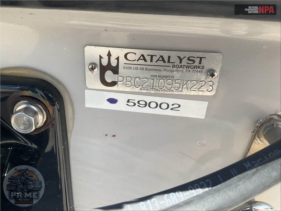 2023 Catalyst Boat Works 2100  TALON L:21 E:1 250HP SUZUKI OB — фото 45