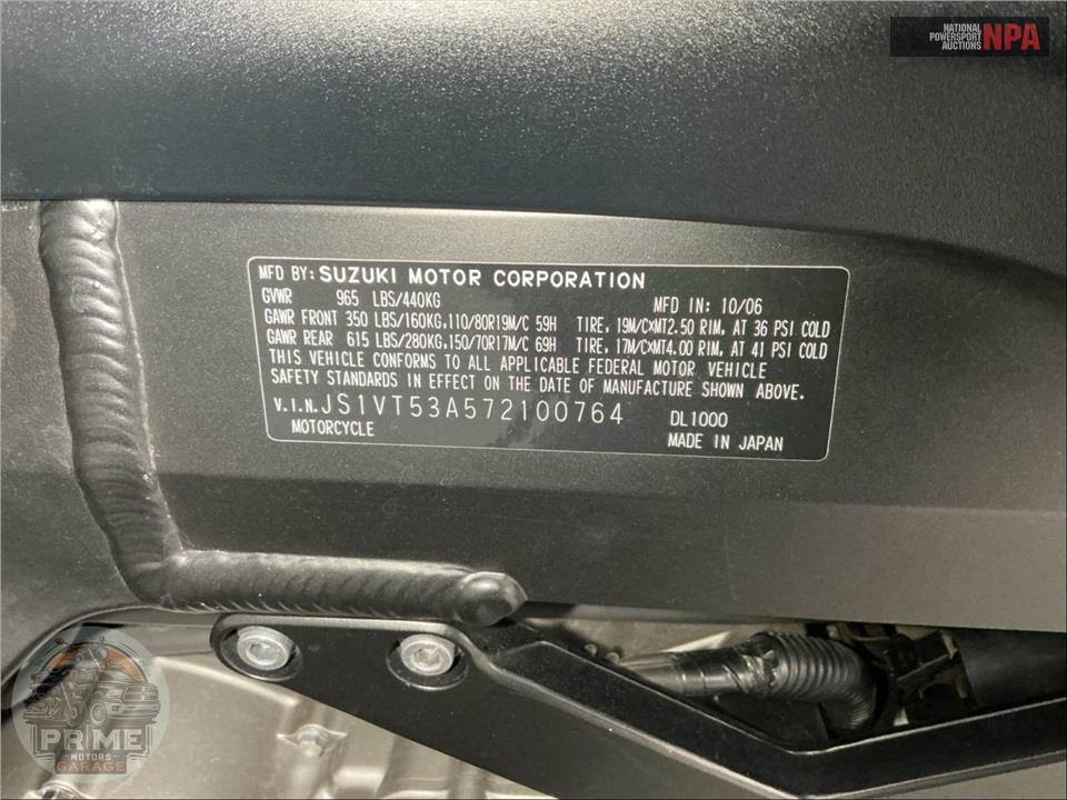 2007 Suzuki DL1000K7 V-STROM — фото 36