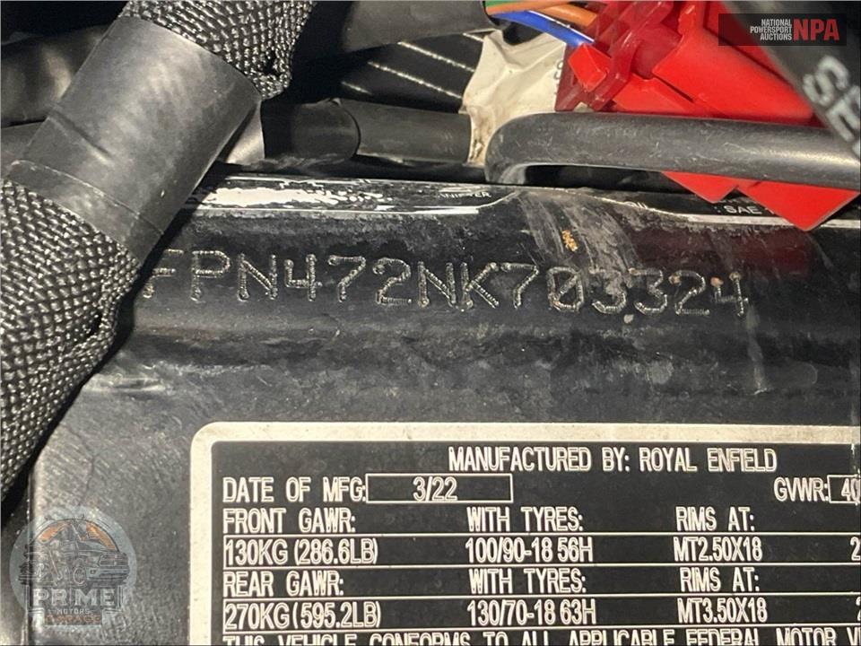 2022 Royal Enfield INT 650 STANDARD — фото 36