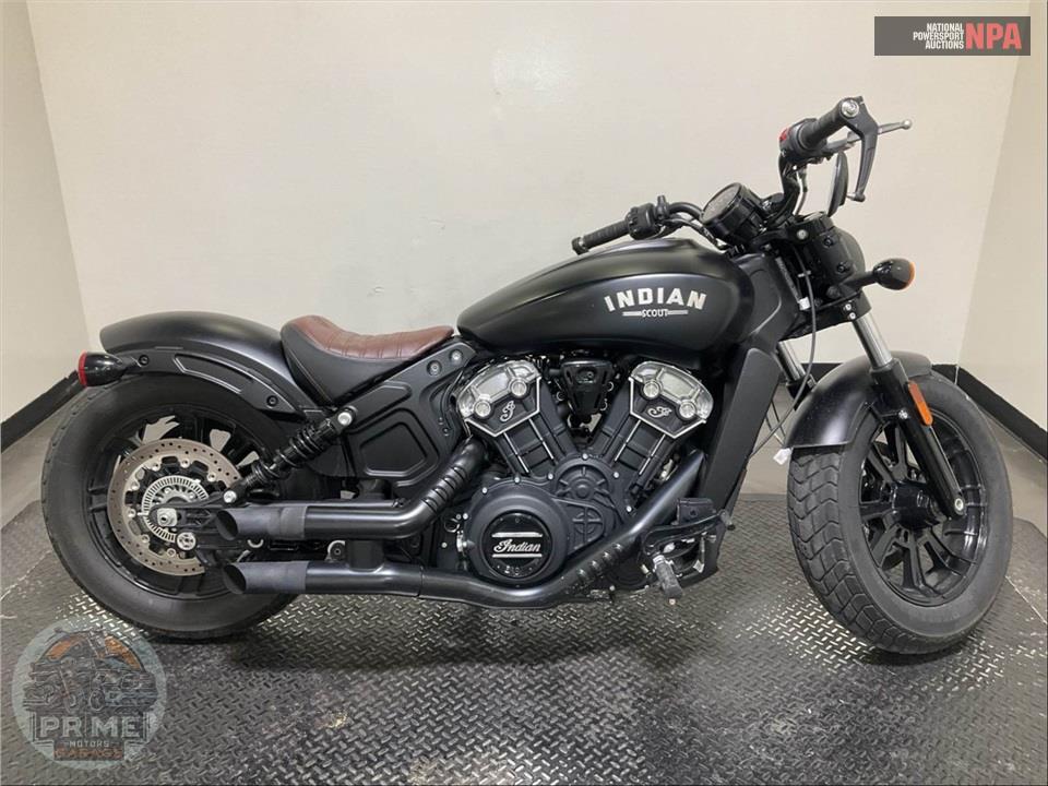 2024 Indian Motorcycle SCOUT BOBBER (ABS, BLACK METALLIC) — фото 1