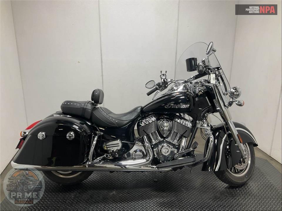 2018 Indian Motorcycle SPRINGFIELD (THUNDER BLACK) — фото 1