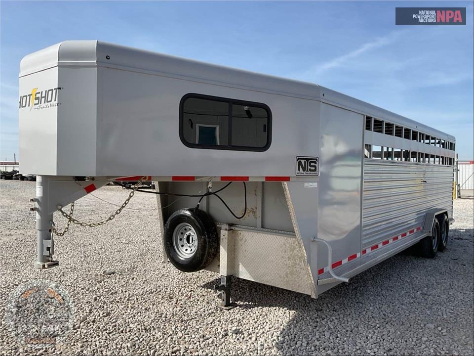 2023 Trails West Trailers HOTSHOT GN 76X24 — фото 2