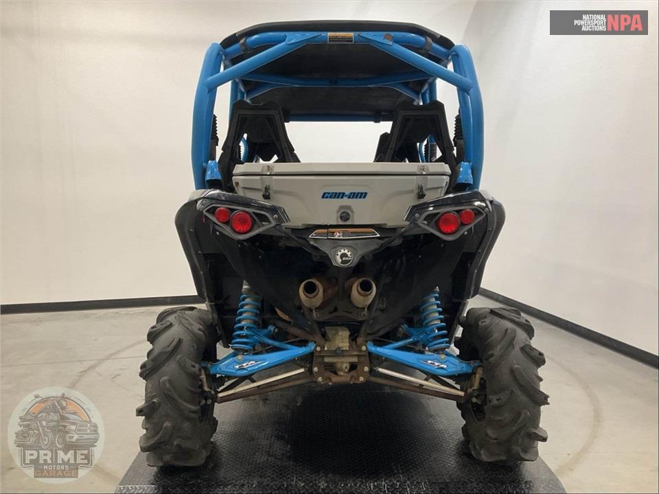2017 Can-Am MAVERICK MAX 1000R X MR (HYPER SILVER, BLACK & OCTANE BLUE) — фото 4