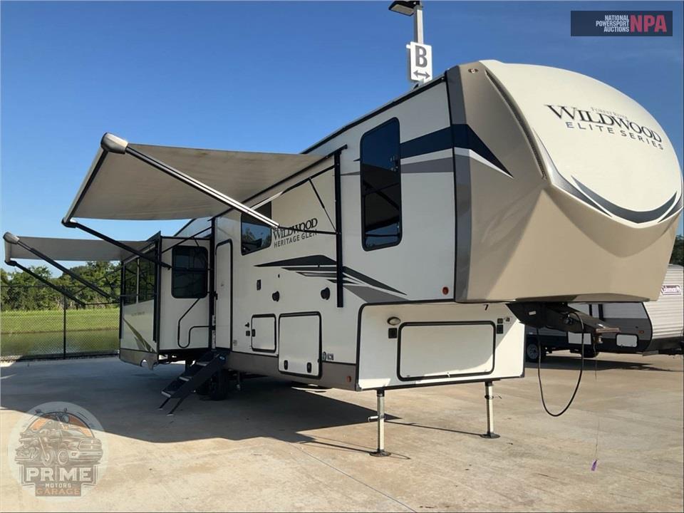 2022 Wildwood By Forest River M-34RL - HERITAGE GLEN ELITE FIFTH WHEEL SERIES — фото 1