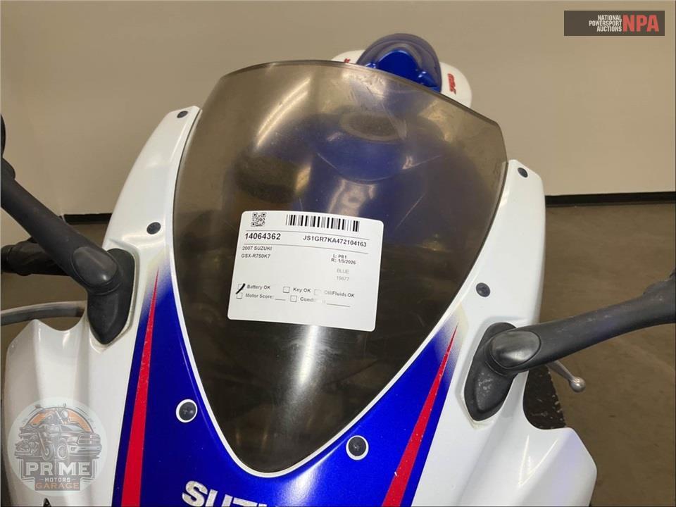 2007 Suzuki GSX-R750K7 — фото 22