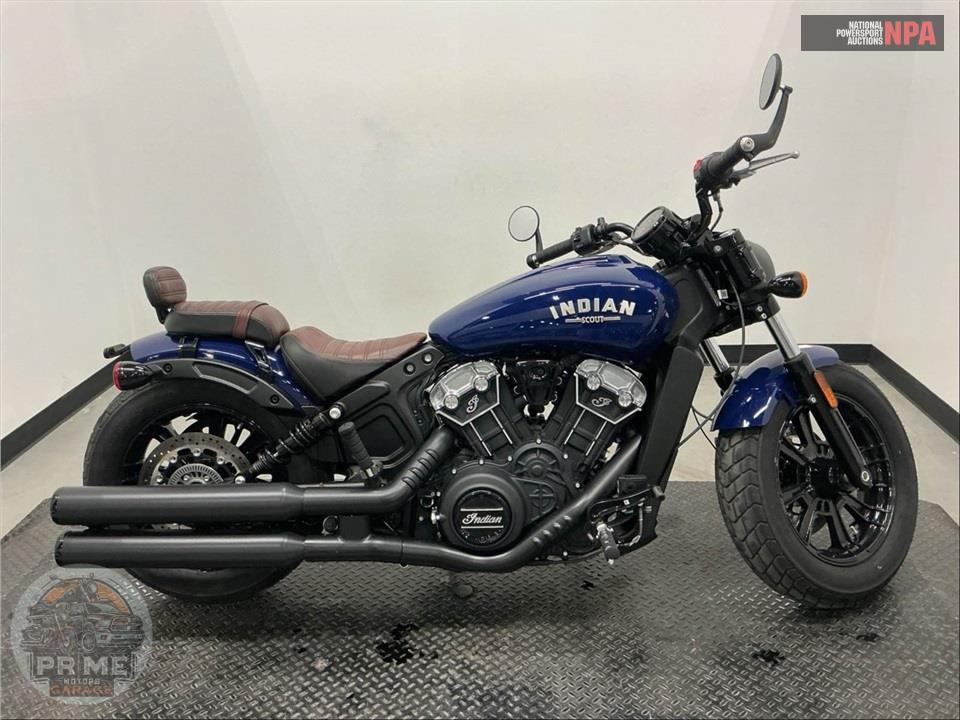 2024 Indian Motorcycle SCOUT BOBBER (ABS, BLACK METALLIC) — фото 1