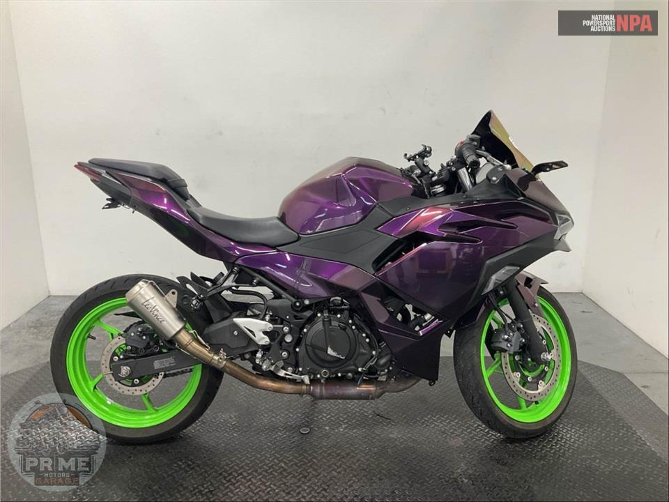 2024 Kawasaki EX500JRFBL NINJA 500 SE 40TH ANNIVERSARY — фото 1