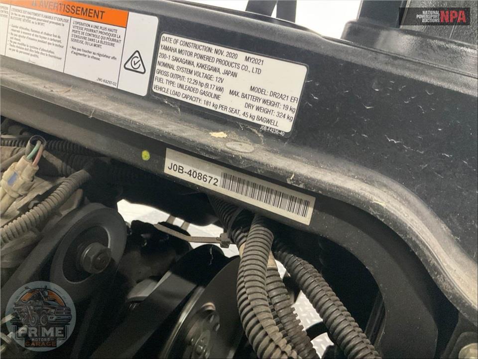 2021 Yamaha DR2AV1XFI FLEET — фото 10
