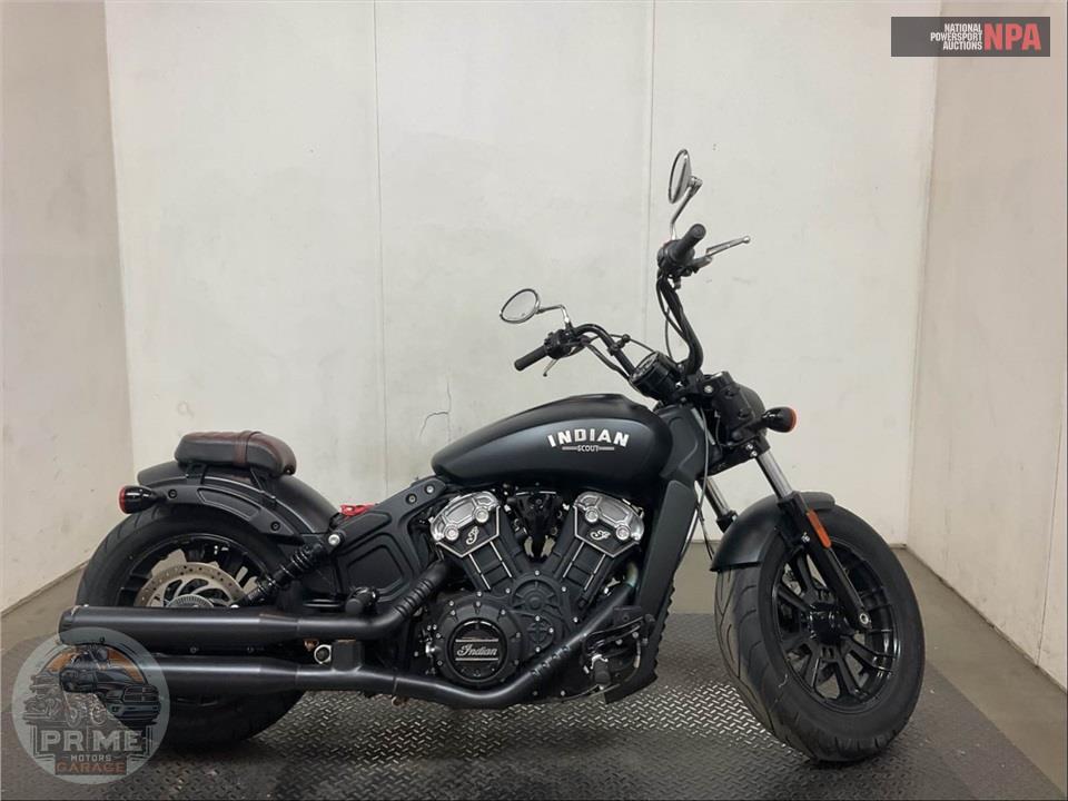 2018 Indian Motorcycle SCOUT BOBBER (BLACK) — фото 1