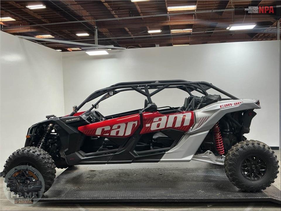 2025 Can-Am MAVERICK X3 MAX RS TURBO RR (RED & SILVER) — фото 3