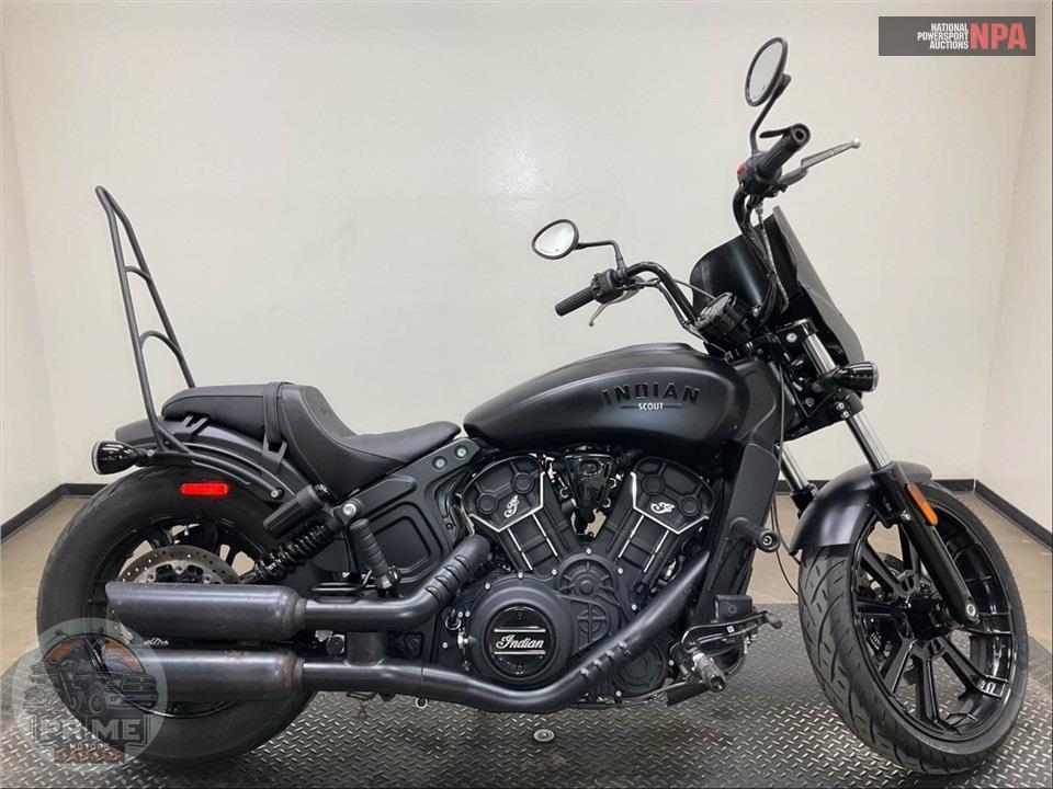 2023 Indian Motorcycle SCOUT ROGUE (ABS, BLACK METALLIC) — фото 1