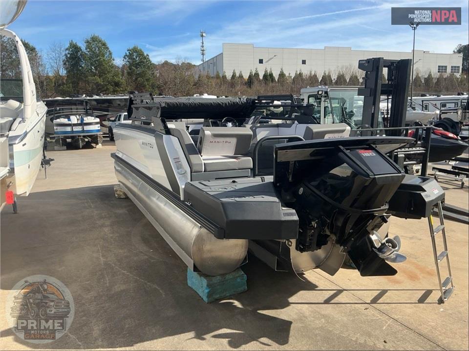 2025 Manitou Pontoon 24 SWITCHBACK CRUISE SERIES L=24/E=1 150HP ROTAX OB — фото 3