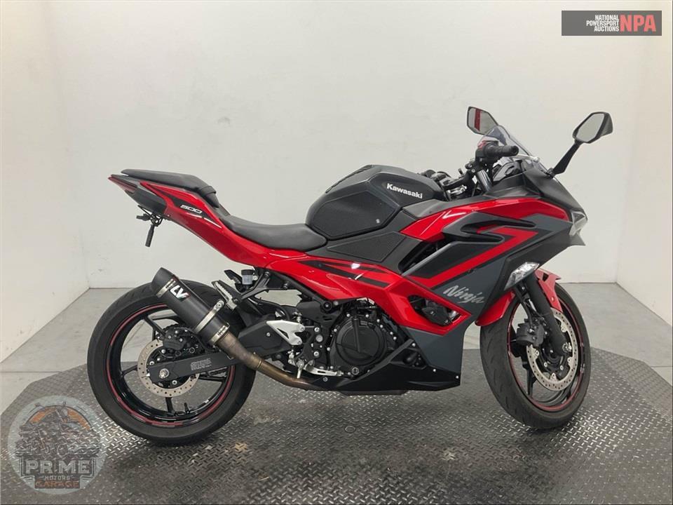 2025 Kawasaki EX500GSFAL NINJA 500 RED METALLIC (ABS) — фото 1