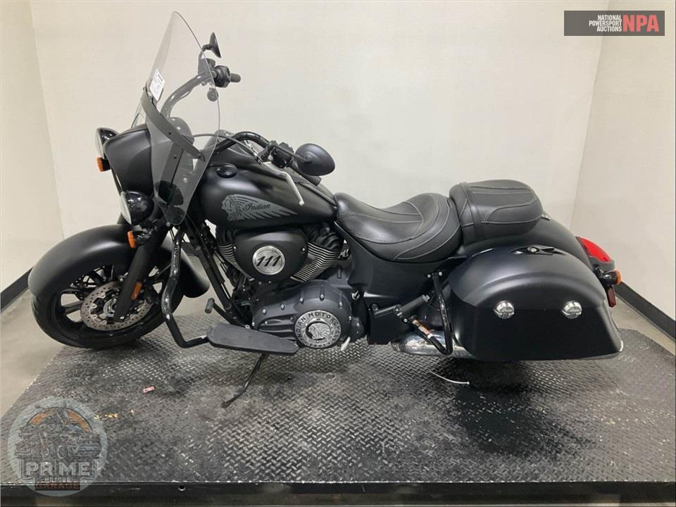 2018 Indian Motorcycle SPRINGFIELD DARK HORSE (THUNDER BLACK) — фото 3