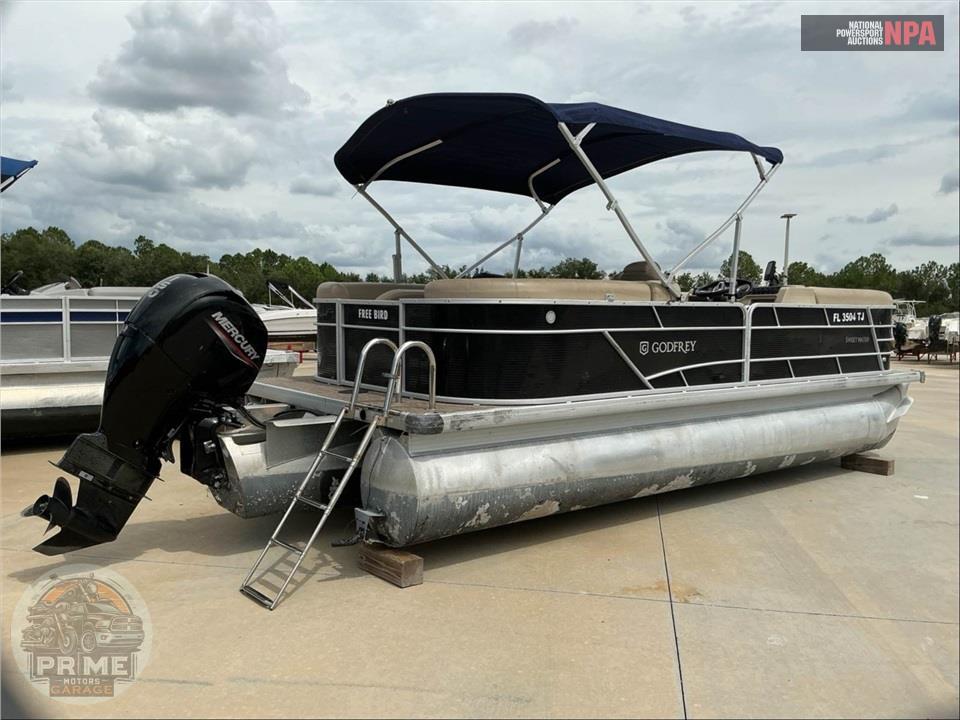 2022 Godfrey Marine 2286 C(*)SWEETWATER SERIES L=23/E=1-150 MERCURY OB — фото 4