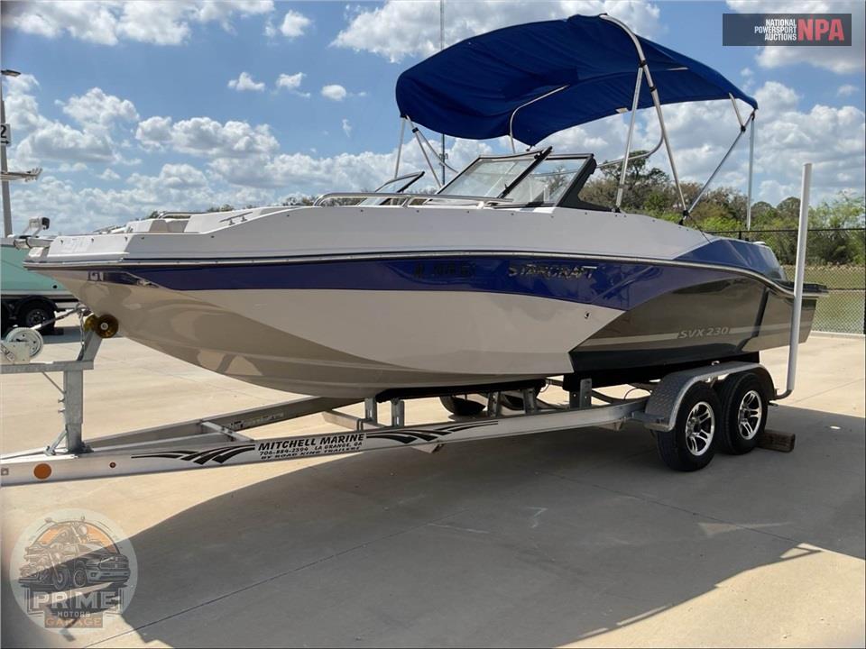 2023 Starcraft Boat SVX 230 IO SVX SERIES L=23/E=1-SD MERCRUISER — фото 2