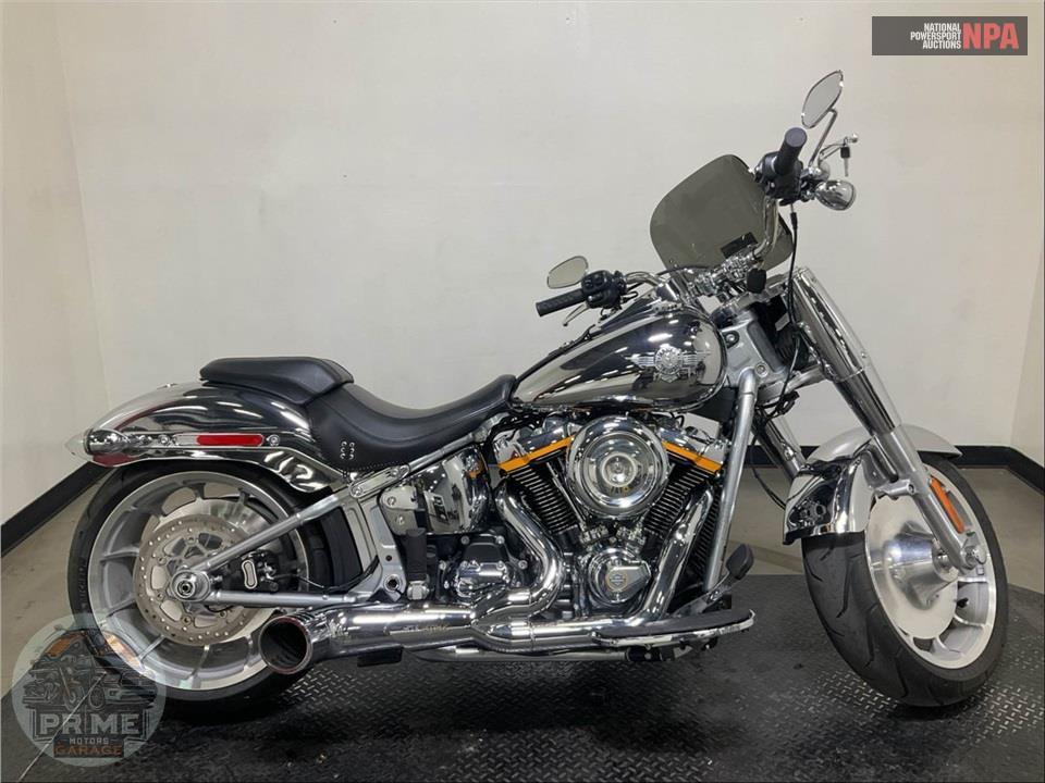 2025 Harley-Davidson FLSTFI SOFTAIL FAT BOY GRAY GHOST — фото 1