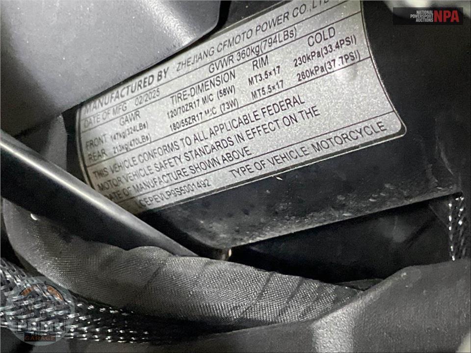 2025 Cf Moto 675SS — фото 25