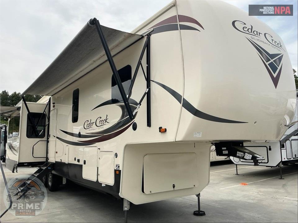 2021 Cedar Creek M-37MBH - SILVERBACK FIFTH WHEEL SERIES — фото 1