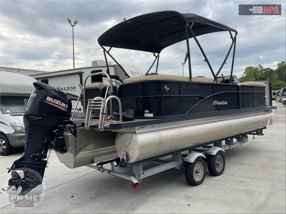 2020 Manitou Pontoon 23 STANDARD VP AURORA LE SERIES L=24/E=1 140HP SUZ OB — фото 4