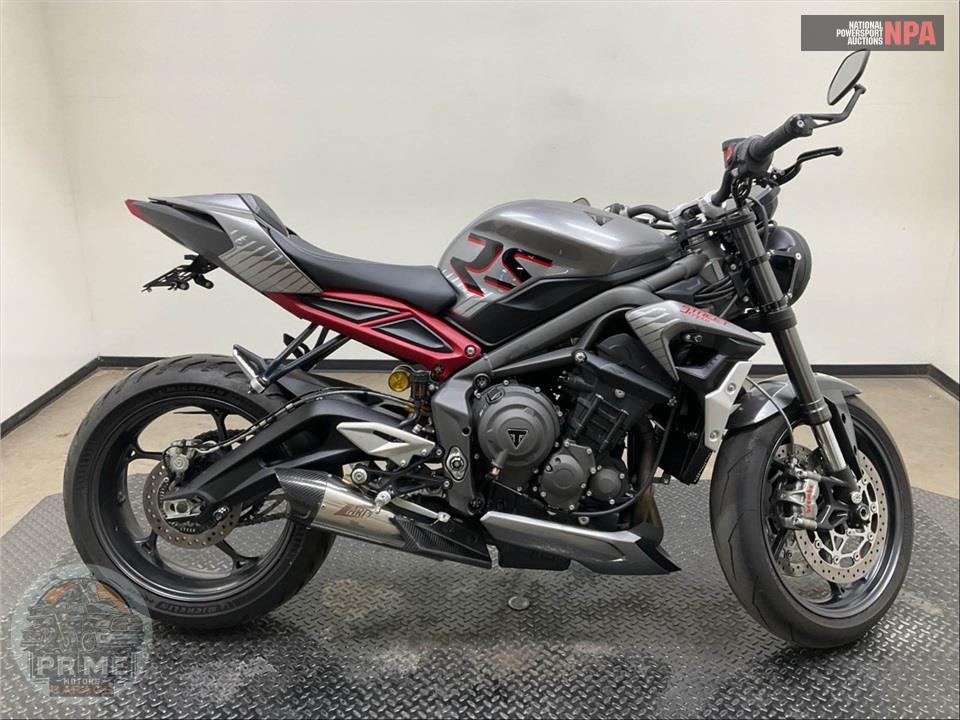 2022 TRIUMPH STREET TRIPLE 765 RS (SILVER)