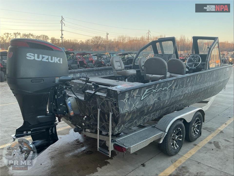 2019 Excel Boat Company STORM CAT 230 CATFISH SERIES L=23/E=1 250 SUZUKI OB — фото 4