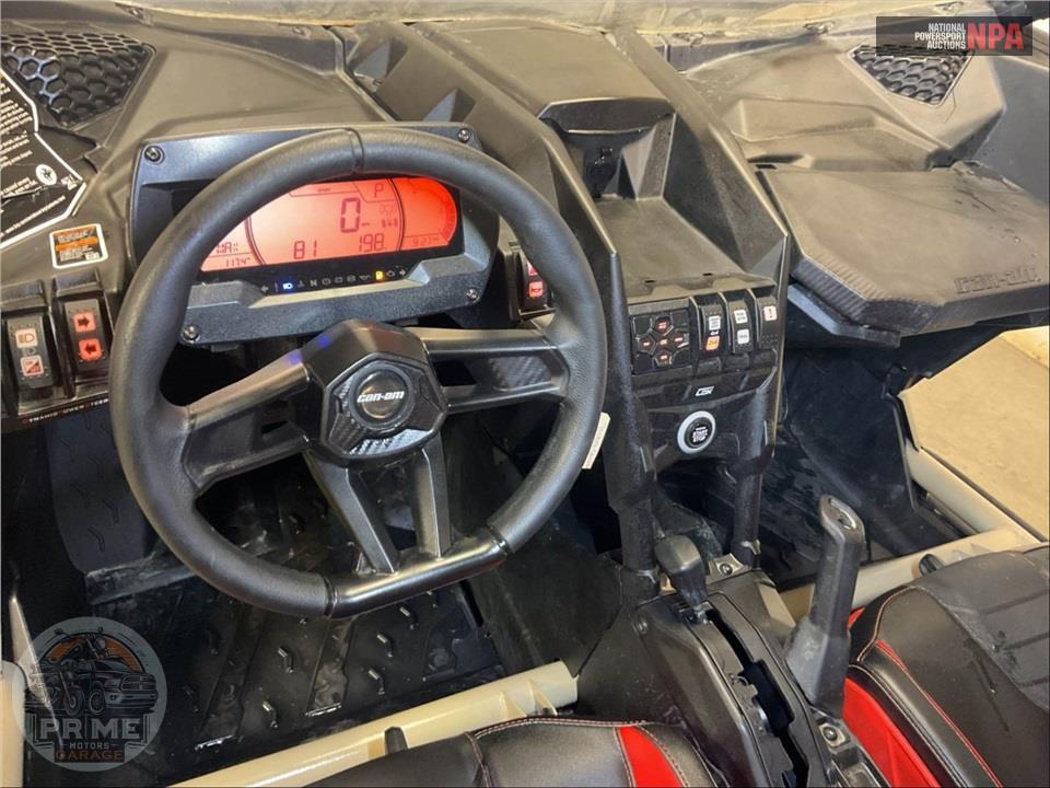 2023 Can-Am MAVERICK X3 MAX X RS TURBO RR 72 (BLUE/TAN/RED) — фото 33
