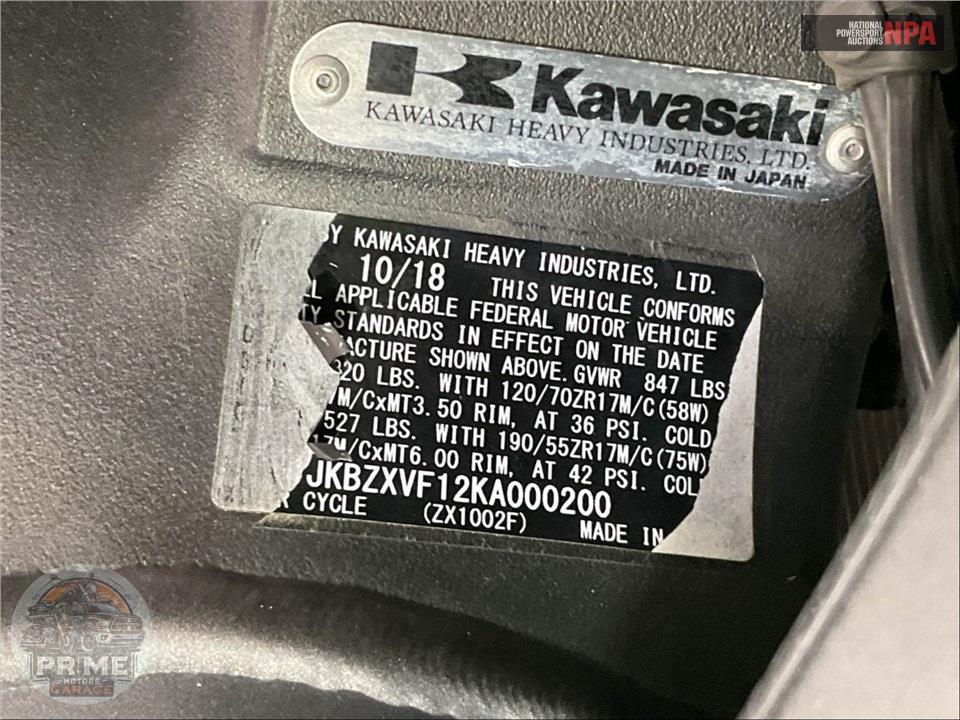 2019 Kawasaki ZX1002FKF NINJA ZX-10R — фото 20