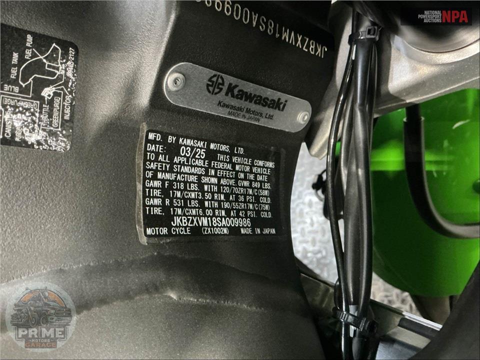 2025 Kawasaki ZX1002MSFAL NINJA ZX-10R KRT — фото 17