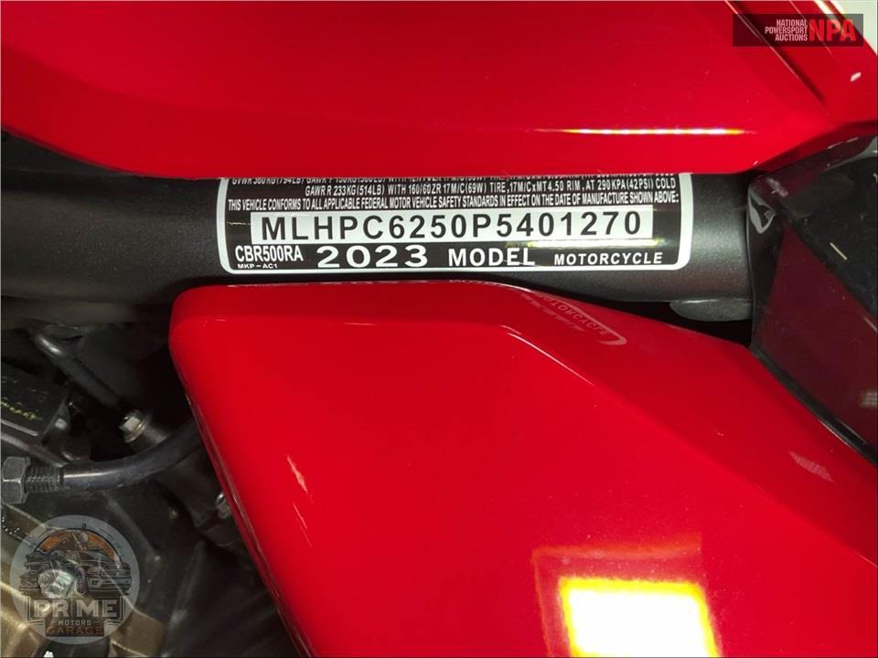 2023 Honda CBR500RA (ABS) — фото 22