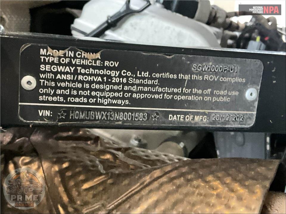 2022 Segway Powersports FUGLEMAN UT10 X — фото 34