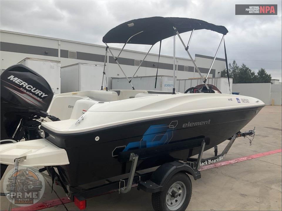 2019 Bayliner Marine ELEMENT E16(*) DECK BOAT SERIES L=16/E=1 60HP MERC OB — фото 4