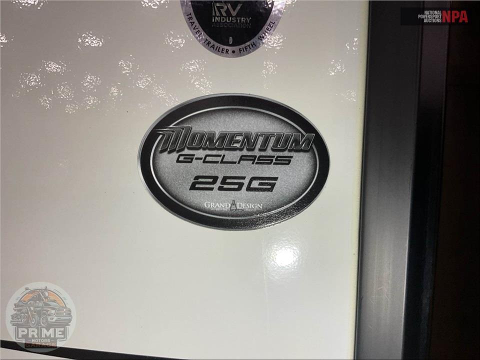 2022 Grand Design Recreational Vehicles M-25G MOMENTUM G-CLASS TOY HAULER SERIES — фото 5