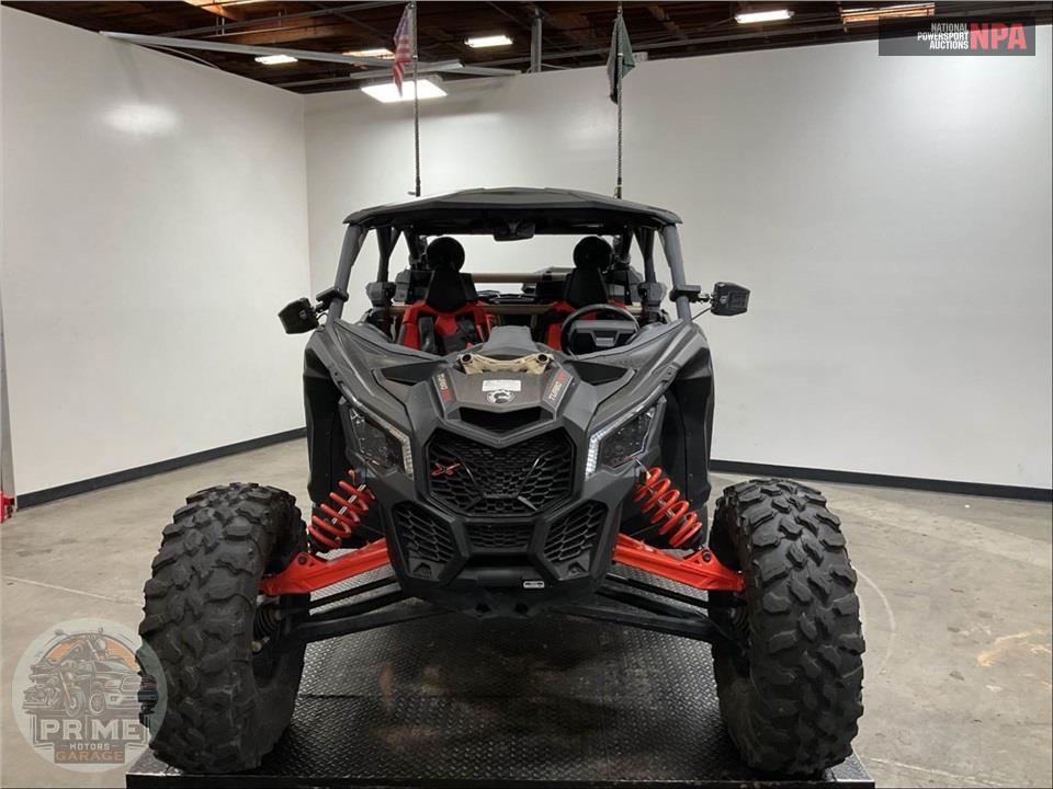 2023 Can-Am MAVERICK X3 MAX X RS TURBO RR 72 (BLUE/TAN/RED) — фото 2