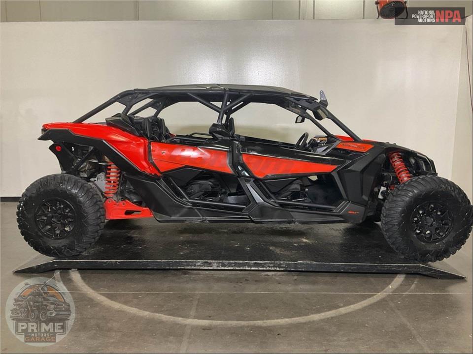 2021 Can-Am MAVERICK X3 MAX DS TURBO R (OCTAIN BLUE) — фото 1