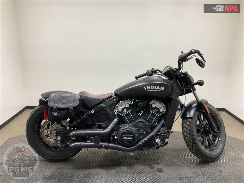 2019 Indian Motorcycle SCOUT BOBBER (ABS, BLACK) — фото 1