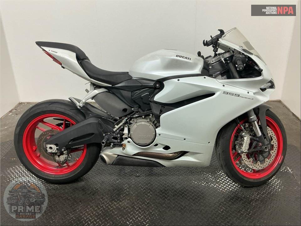 2017 DUCATI 959 PANIGALE WHITE