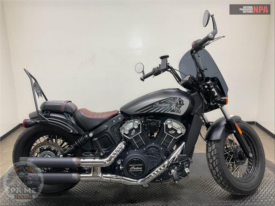 2021 Indian Motorcycle SCOUT BOBBER TWENTY (ABS, BLACK SMOKE) — фото 1