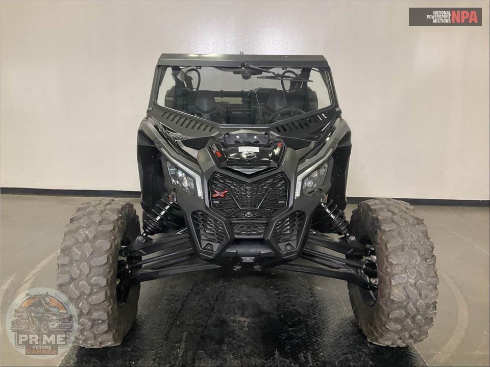 2022 Can-Am MAVERICK X3 X RS TURBO RR SMART-SHOX (BLUE, BLACK & GREY) — фото 2