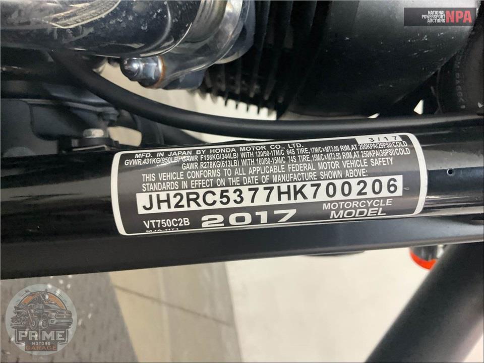 2017 Honda VT750C2B SHADOW PHANTOM — фото 34