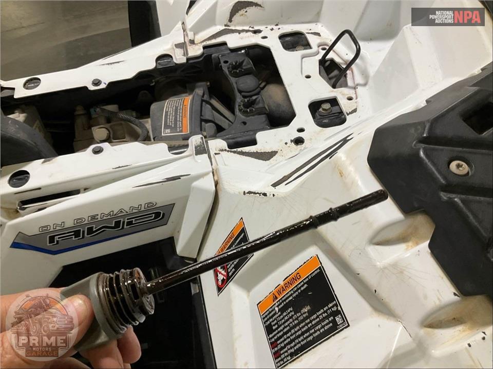 2019 Polaris SPORTSMAN 850 SP WHITE LIGHTNING — фото 8