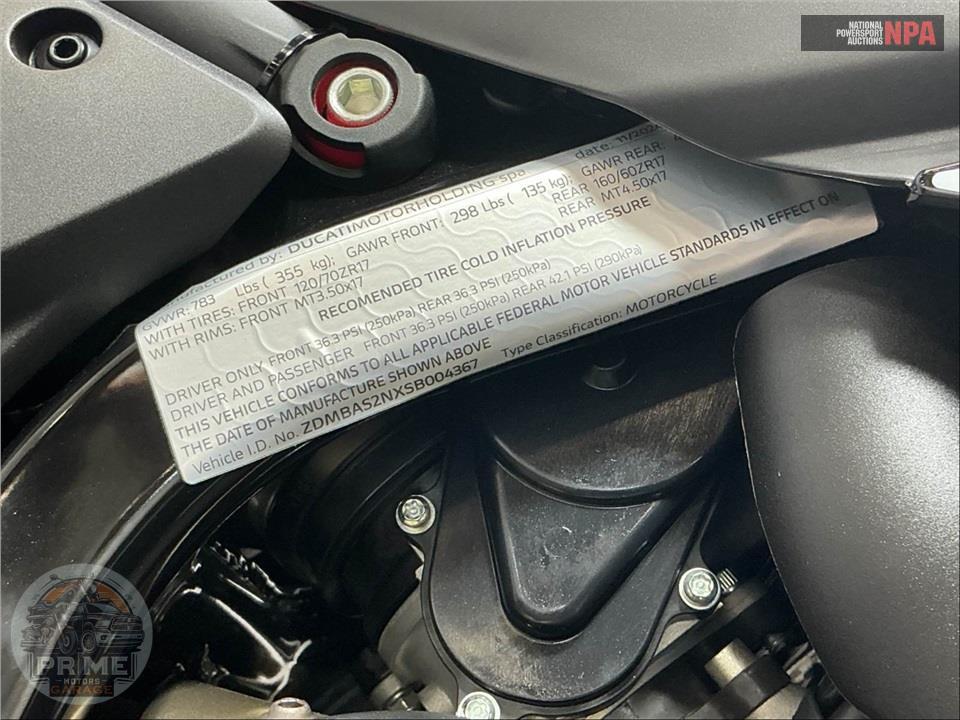 2025 Ducati HYPERMOTARD 698 RVE — фото 15