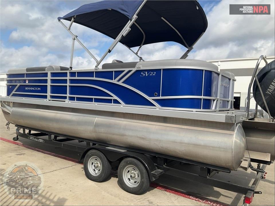 2024 Bennington Pontoons 22 SVF W/SPS S SERIES L=24/E=1 150HP YAMAHA OB — фото 3