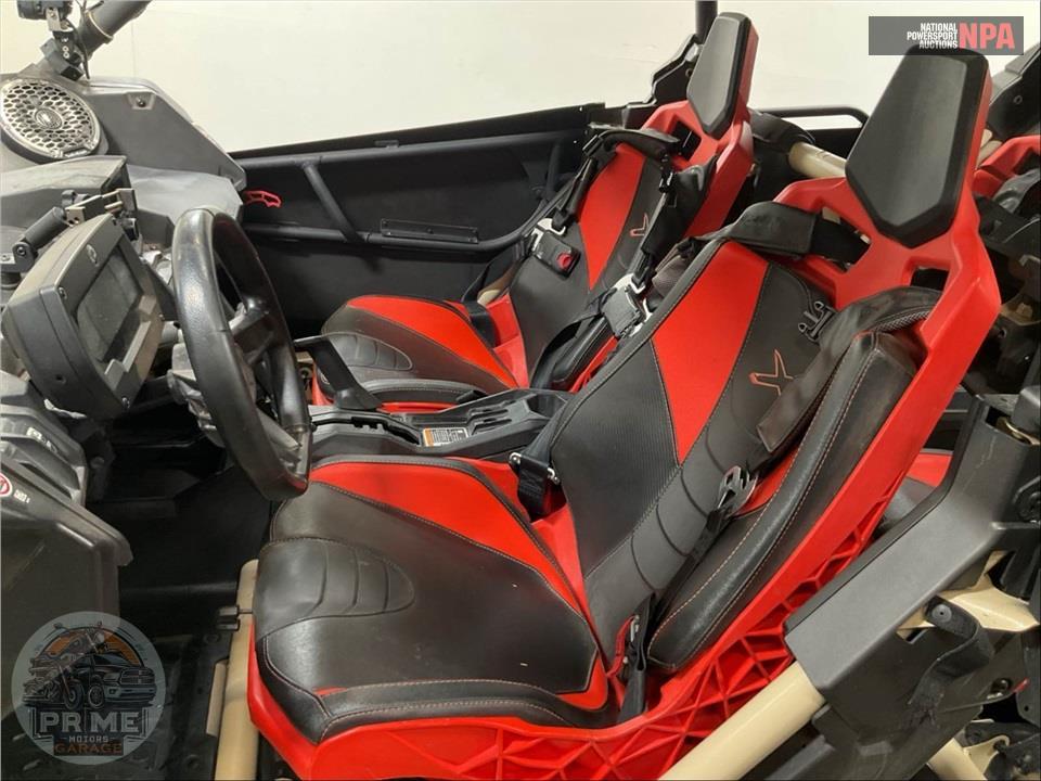 2023 Can-Am MAVERICK X3 MAX X RS TURBO RR 72 (BLUE/TAN/RED) — фото 35