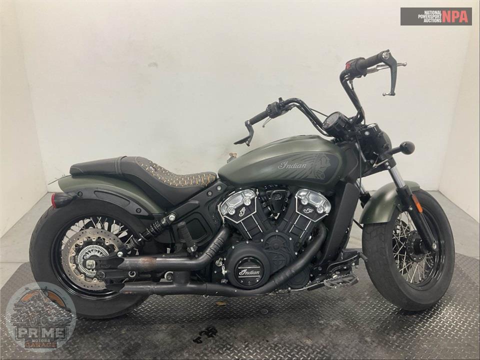 2021 Indian Motorcycle SCOUT BOBBER TWENTY (ABS, BLACK SMOKE) — фото 1