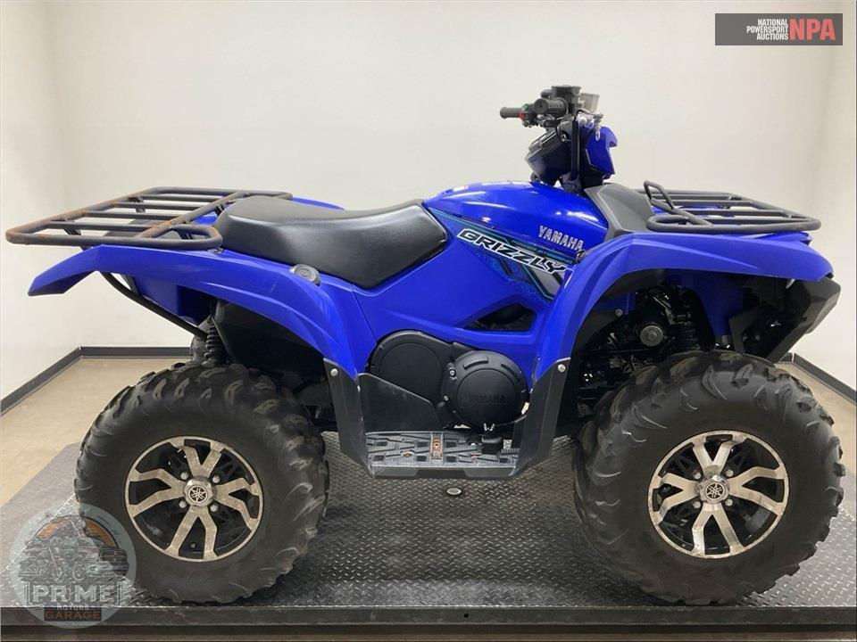 2018 Yamaha YFM70GPAJL GRIZZLY EPS 4WD (BLUE) — фото 1
