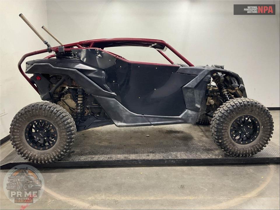 2021 Can-Am MAVERICK X3 RS TURBO R (DESERT TAN & CARBON BLACK) — фото 1
