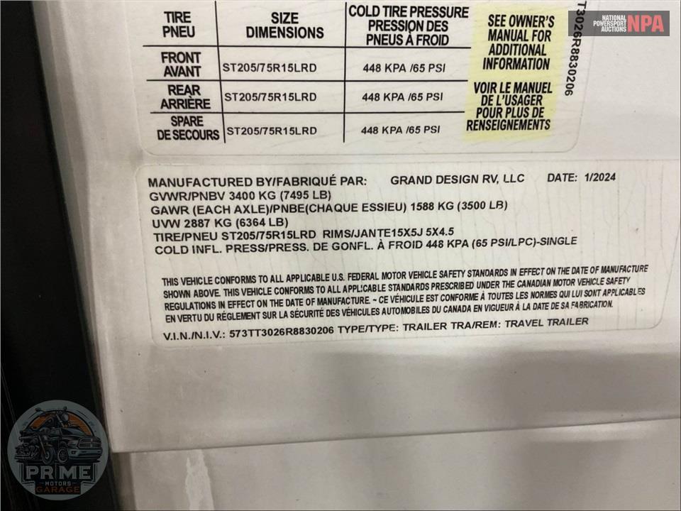 2024 Grand Design Recreational Vehicles M-240ML - TRANSCEND XPLOR SERIES — фото 34