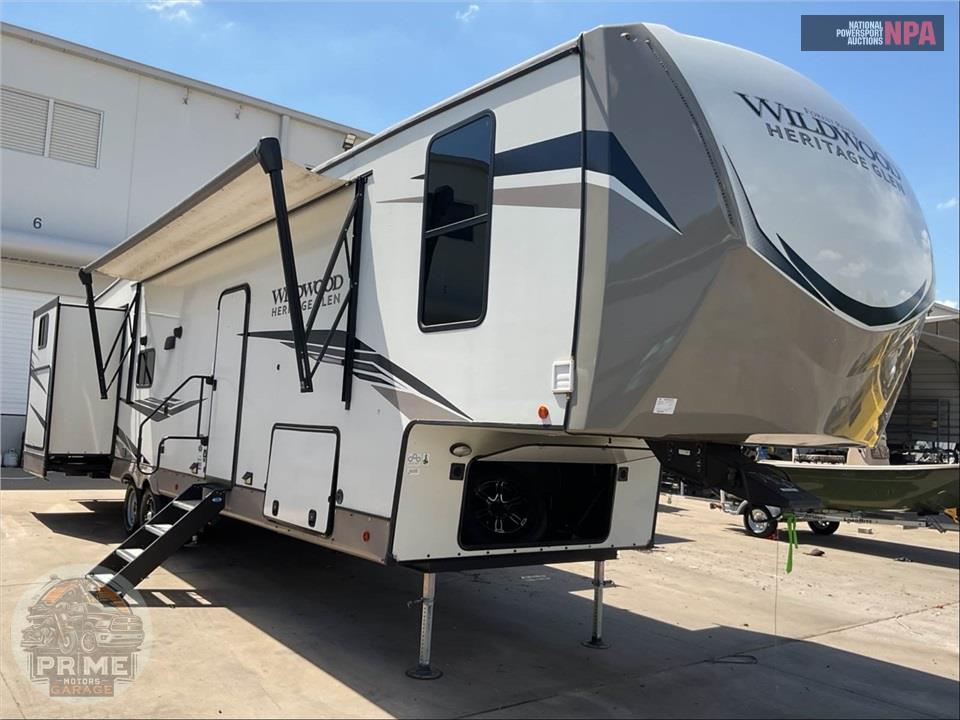 2023 Wildwood By Forest River M-356QB - HERITAGE GLEN FIFTH WHEEL SERIES — фото 1